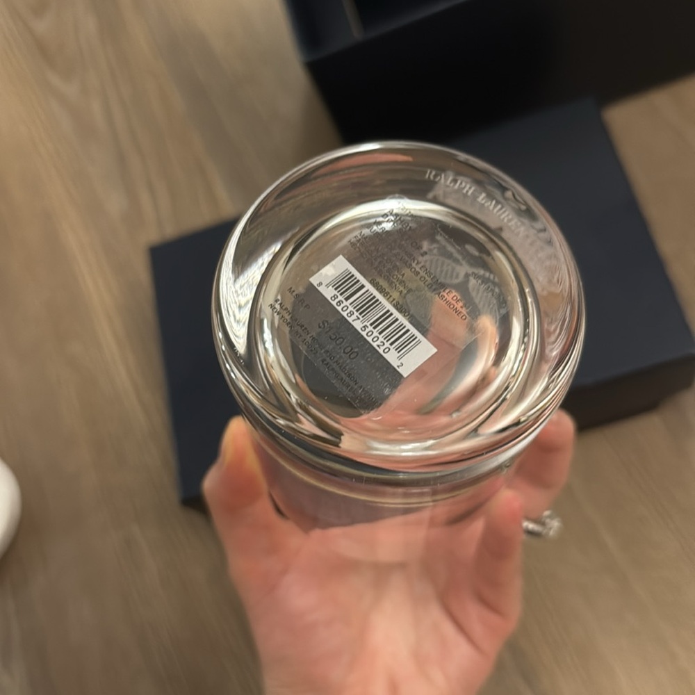 New ralph lauren limited edition wimbledon 2025 double whiskey glasses - Picture 5 of 8